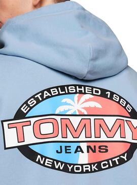 Pullover Tommy Jeans Archive Blau für Herren
