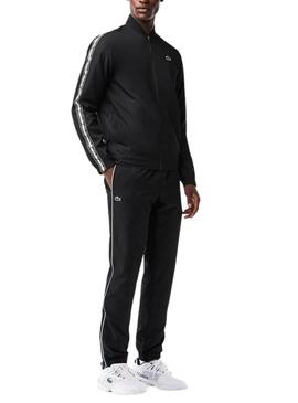 Trainingsanzug Lacoste Tennis Schwarz für Herren