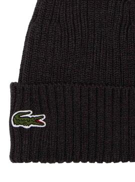 Hut Lacoste Bonnet Knitted Schwarz für Damen Herren