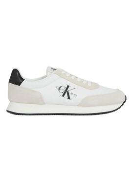 Sneakers Calvin Klein Retro Runner Weiss Herren