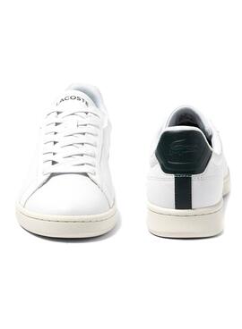 Sneakers Lacoste Carnaby Pro aus weißem Leder für Herren