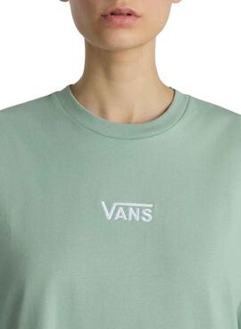 Kleid Vans Center Grün für Damen