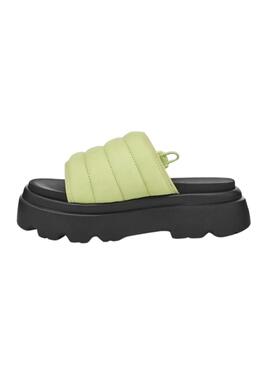 Sandalen UGG Callie Caterpillar Grün und Schwarz für Damen