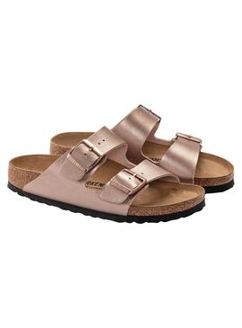 Sandalen Birkenstock Arizona BF Kupfer für Damen