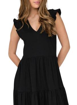 Kleid Only May Life Schwarz für Damen