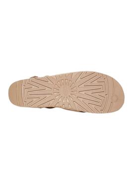 Sandalen UGG Aubrey Knöchel Beige für Damen