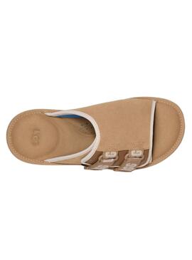 Sandalen UGG Goldencoast Strap Slide Beige für Herren