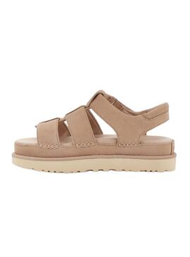 Sandalen UGG Goldenstar Strap Beige für Damen