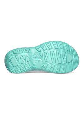 Sandalen Teva Hurricane Gummi Türkis für Damen