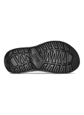 Sandalen Teva Hurricane Gummi Schwarz für Damen