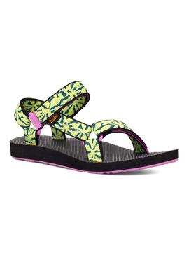 Sandalen Teva Universal Beach Grün für Damen