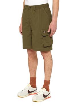 Bermudas Dickies Jackson Cargo Grün für Herren