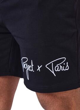 Bermudas Project x Paris Jogger Schwarz für Männer