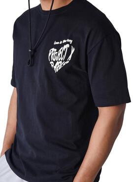 T-Shirt Project x Paris Love Schwarz für Männer