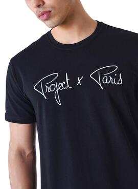 T-shirt Project x Paris Stickerei Schwarz für Herren.