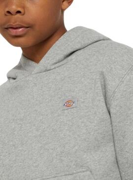 Kapuzenpullover Dickies Youth Oakport Hoodie Grau für Kinder