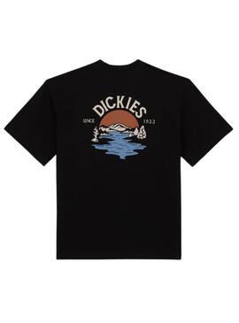 T-Shirt Dickies Beach Tee Schwarz für Männer