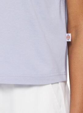 T-Shirt Dickies Oakport Comic Lila für Frauen