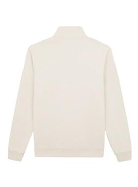 Sweatshirt Dickies Oakport Quarter Zip Beige für Männer