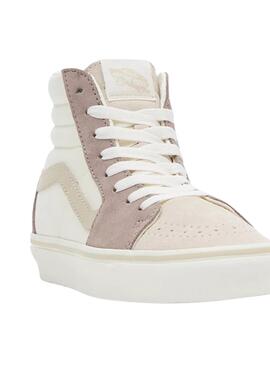 Sneakers Vans SK8 Hi Grau für Damen