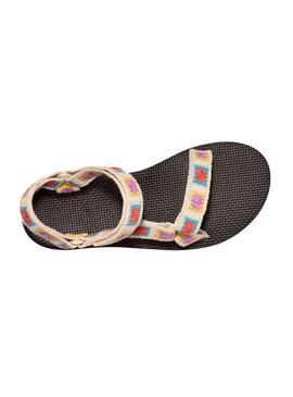 Sandalen Teva Universal Plattform Crochet Multicolor