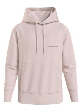 Sweatshirt Calvin Klein Jeans Institutional Rosa für Herren