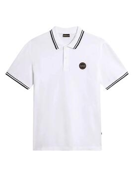 Poloshirt Napapijri E-Macas Weiß für Herren