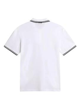 Poloshirt Napapijri E-Macas Weiß für Herren