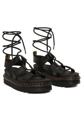 Sandalen Dr. Martens Nartilla Schwarz für Damen