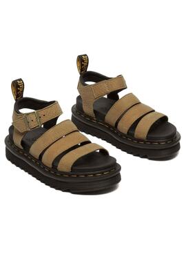 Sandalen Dr. Martens Blaire Tostado für Damen