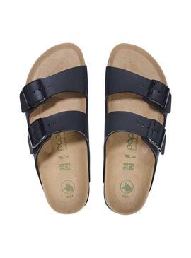 Birkenstock Arizona Plateausandalen Schwarz für Damen