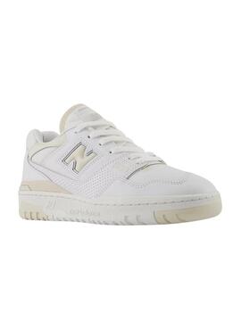 Sneakers New Balance 550 Weiß Beige für Damen