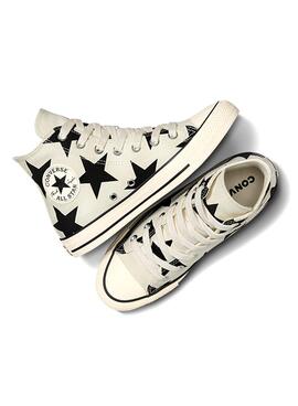 Sneaker Chuck Taylor All Star Large Stars für Damen