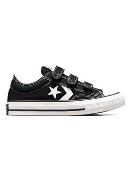 Kinder Turnschuhe Modell Star Player Easy-On Schwarz