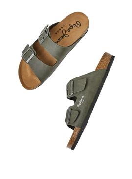 Sandalen Pepe Jeans Kansas Grün für Herren