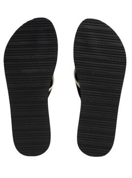 Sandalen Tommy Hilfiger Webbing Schwarz für Damen.