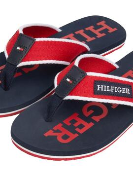 Sandalen Tommy Hilfiger Beach Rot für Herren