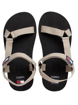 Sandalen Tommy Jeans Casual Beige für Herren