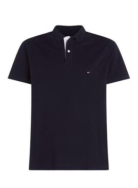 Polo Tommy Hilfiger Monotype Marine für Herren