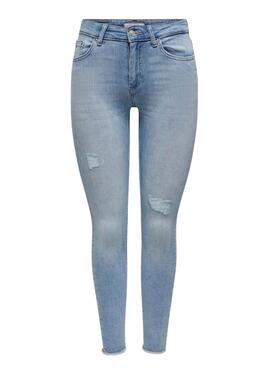 Jeans ONLY Blush Mid Blue für Frauen