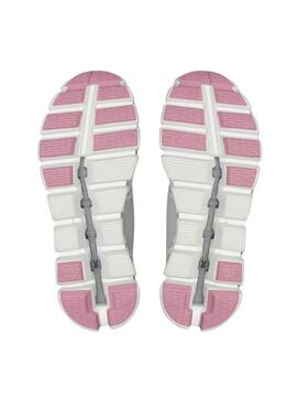 Sneaker On Running Cloud Push Grau für Damen