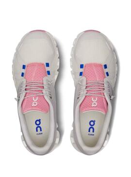 Sneaker On Running Cloud Push Grau für Damen