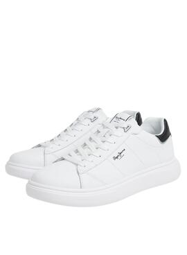 Sneakers Pepe Jeans Eaton Basic Weiß für Herren