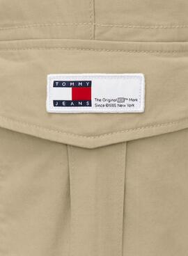 Hose Tommy Jeans Austin Cargo Beige für Herren