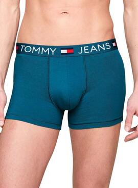 Pack 3 Tommy Jeans Trunk Diff Multi Boxer Shorts für Herren