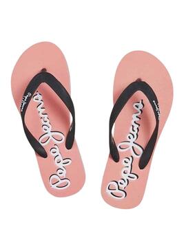Sandalen Pepe Jeans Bay Beach Brand Rosa für Damen