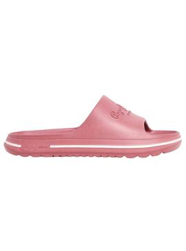 Pepe Jeans Beach Slide Rosa Damen-Sandalen