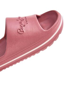 Pepe Jeans Beach Slide Rosa Damen-Sandalen