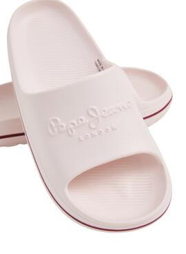 Sandalen Pepe Jeans Beach Slide Rosa für Damen