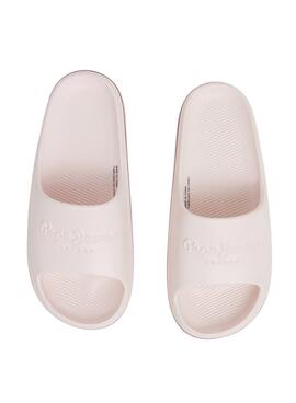 Sandalen Pepe Jeans Beach Slide Rosa für Damen